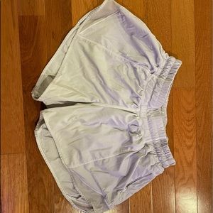 Women’s White lululemon align shorts